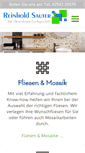 Mobile Screenshot of fliesen-sauter.de